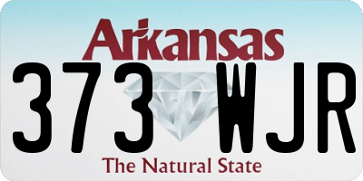 AR license plate 373WJR
