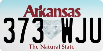 AR license plate 373WJU