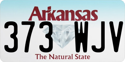 AR license plate 373WJV