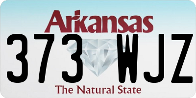 AR license plate 373WJZ