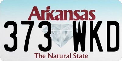 AR license plate 373WKD