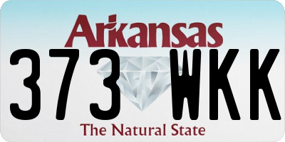 AR license plate 373WKK