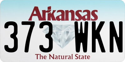 AR license plate 373WKN