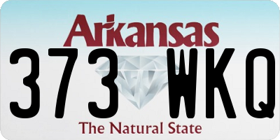 AR license plate 373WKQ