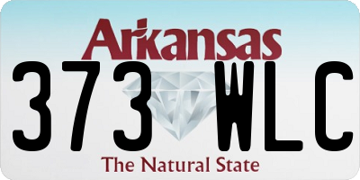 AR license plate 373WLC