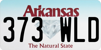 AR license plate 373WLD