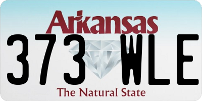 AR license plate 373WLE