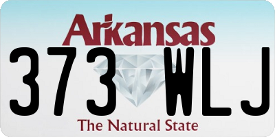 AR license plate 373WLJ