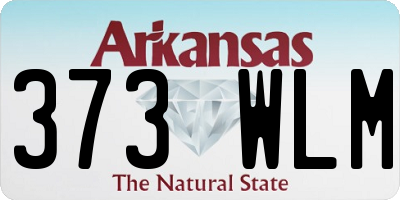 AR license plate 373WLM