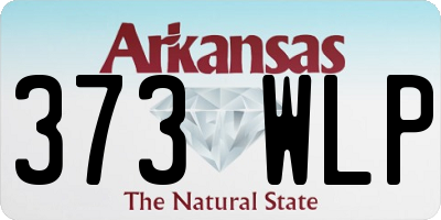 AR license plate 373WLP