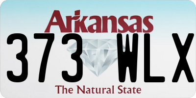AR license plate 373WLX