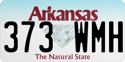 AR license plate 373WMH