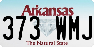 AR license plate 373WMJ