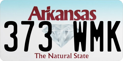 AR license plate 373WMK
