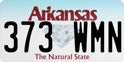 AR license plate 373WMN