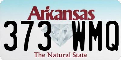 AR license plate 373WMQ