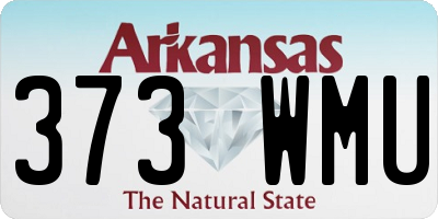 AR license plate 373WMU