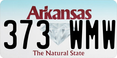 AR license plate 373WMW
