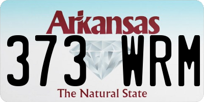 AR license plate 373WRM