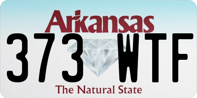 AR license plate 373WTF