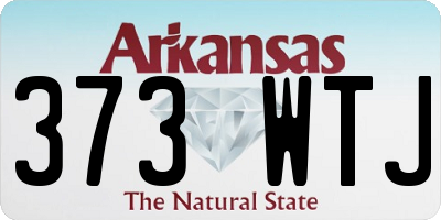 AR license plate 373WTJ