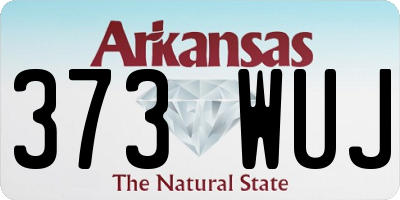 AR license plate 373WUJ
