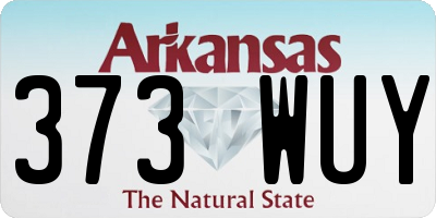 AR license plate 373WUY