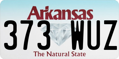 AR license plate 373WUZ