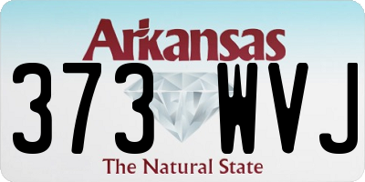 AR license plate 373WVJ