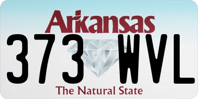 AR license plate 373WVL