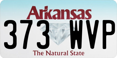 AR license plate 373WVP