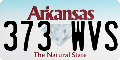 AR license plate 373WVS