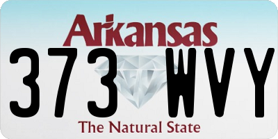 AR license plate 373WVY