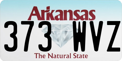 AR license plate 373WVZ