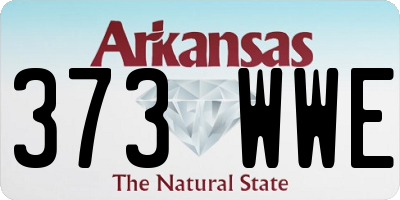 AR license plate 373WWE