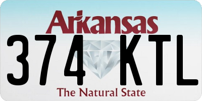 AR license plate 374KTL
