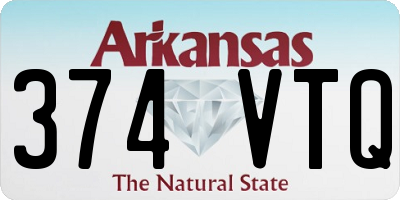 AR license plate 374VTQ
