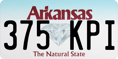 AR license plate 375KPI