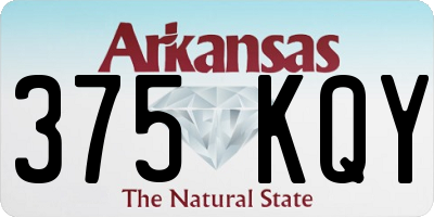 AR license plate 375KQY