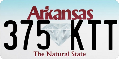 AR license plate 375KTT