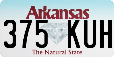 AR license plate 375KUH