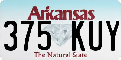 AR license plate 375KUY