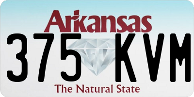 AR license plate 375KVM