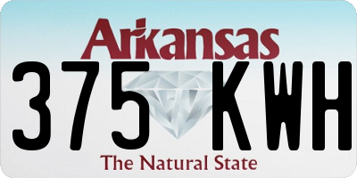 AR license plate 375KWH
