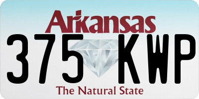 AR license plate 375KWP