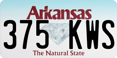 AR license plate 375KWS