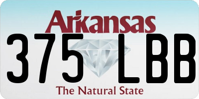 AR license plate 375LBB