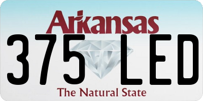 AR license plate 375LED