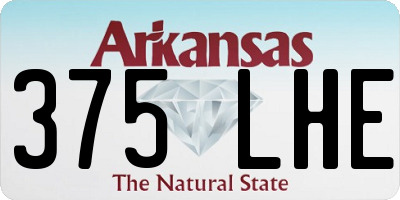 AR license plate 375LHE