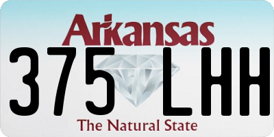 AR license plate 375LHH
